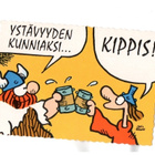 °°YSTÄVYYDEN KUNNIAKSI....KIPPIS°° -KORTTI /Harald Hirmuinen - pikkukuva 1