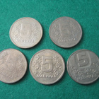 5 kpl 5 markkaa - 1972-1979 - pikkukuva 2