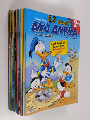 Aku Ankka 2009 (nrot 1-11, 13-14, 16, 18-22)
