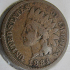 USA 1 cent 1884 - pikkukuva 1