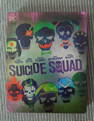 Suicide squad steelbook bluray