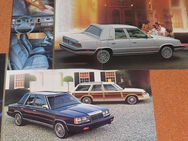1987 Chrysler Le Baron esite - ISO - KUIN UUSI