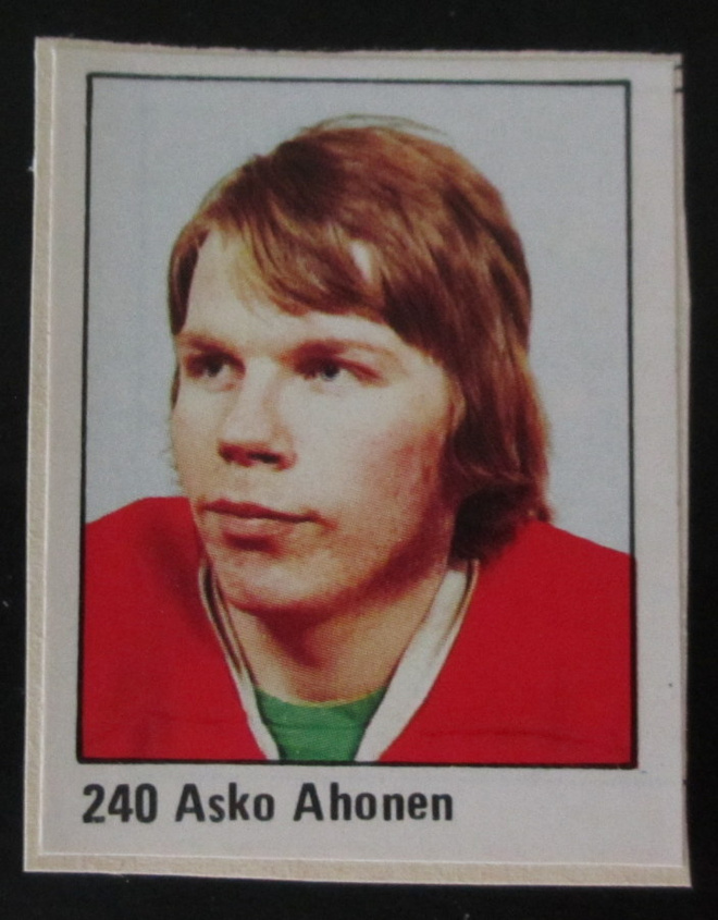240. Asko Ahonen Ässät Williams Jääkiekko 1973-74