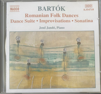 Bartok: Romanian Folk Dances - Jan? Jandó cd