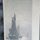 kaksi vintage purjevenepostikorttia - 1900-luku alku - pikkukuva 3