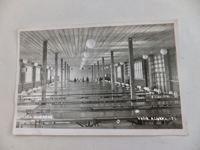 VANHA Postikortti Niinisalo Kankaanpää KHK 1930-l