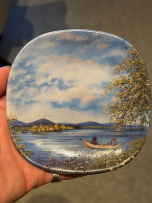Arabia Kesäinen Lappi / Summer in Lapland -koristelautaset,