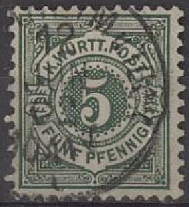 Wyrtemberg Mi 56 o