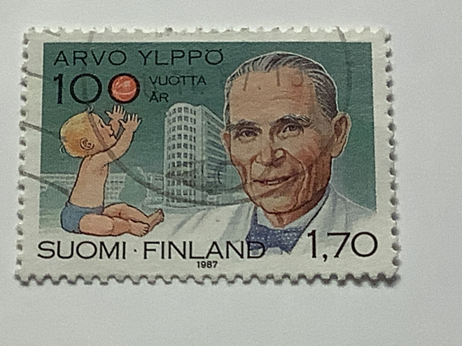 1028 / 1987 Arvo Ylppö o leimattu