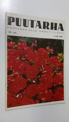 Puutarha 10/1980 : Puutarha-alan ammattilehti