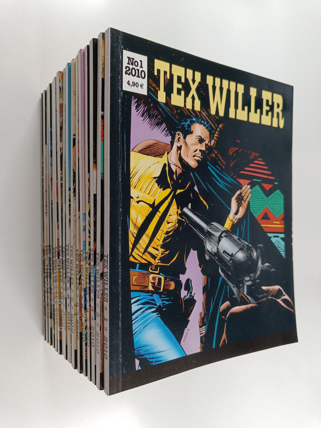 Tex Willer vuosikerta 2010 (1-16)