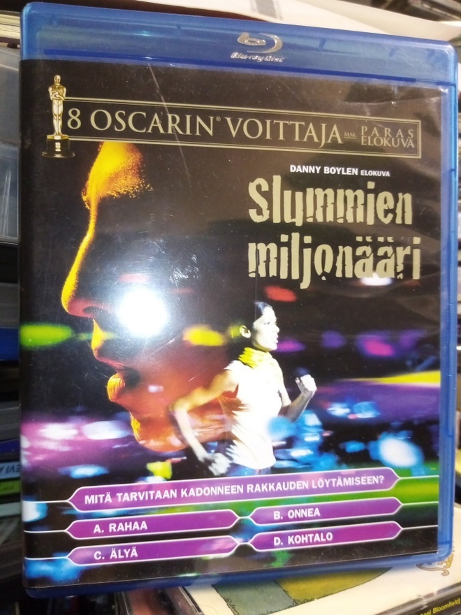 BLU-RAY Slummien miljonääri ( SIS POSTIKULU)