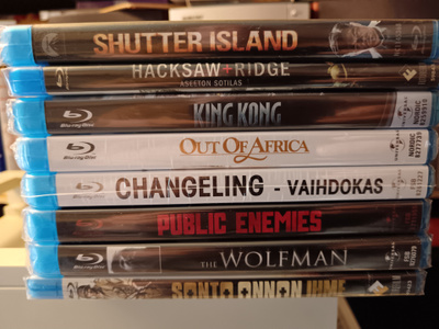 Blu-ray leffoja 40kpl erä5