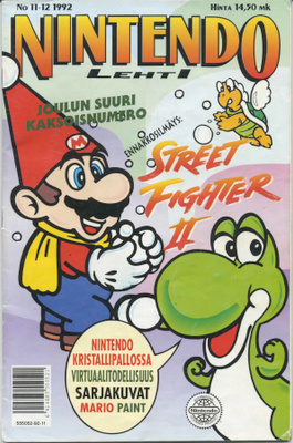 NINTENDO Lehti numero 11-12 / 1992 – Joulun kaksoisnumero