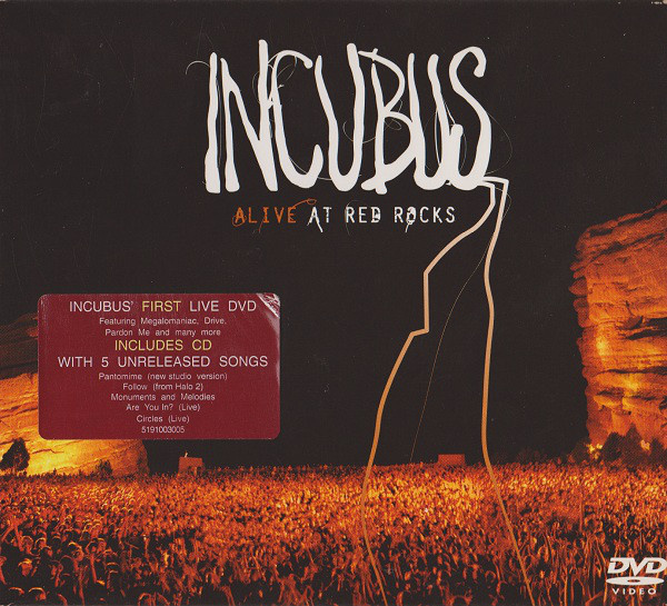 Incubus (CD+DVD) Alive At Red Rocks MINT!!