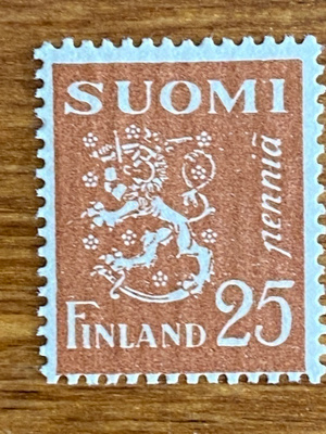 LEIJONAMALLI 1930 25PENNIÄ**