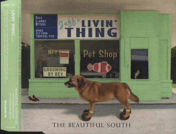 The Beautiful South • Livin' Thing PROMO CD-Single