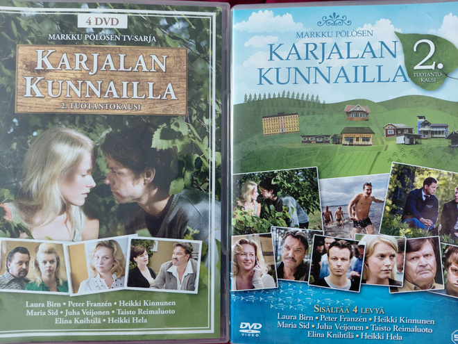 KARJALAN KUNNAILLA 1-2 DVD