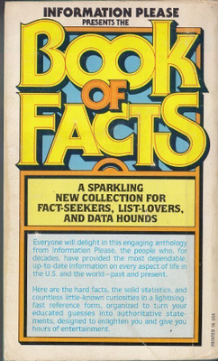 Book of Facts (Information Pleace, paperback, 1979)