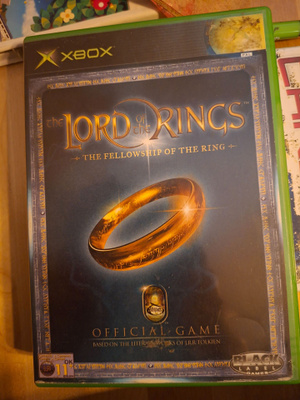 XBOX Lord of the Rings Fellowship of the Ring CIB