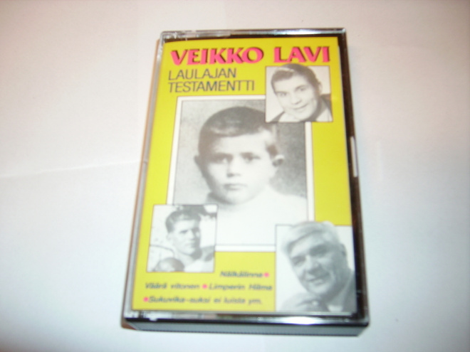VEIKKO LAVI - Laulajan testamentti C-Kas. ( Sis.postikulut )