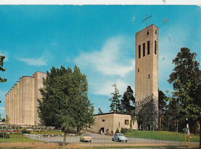 Varkaus . kirkko väri p110
