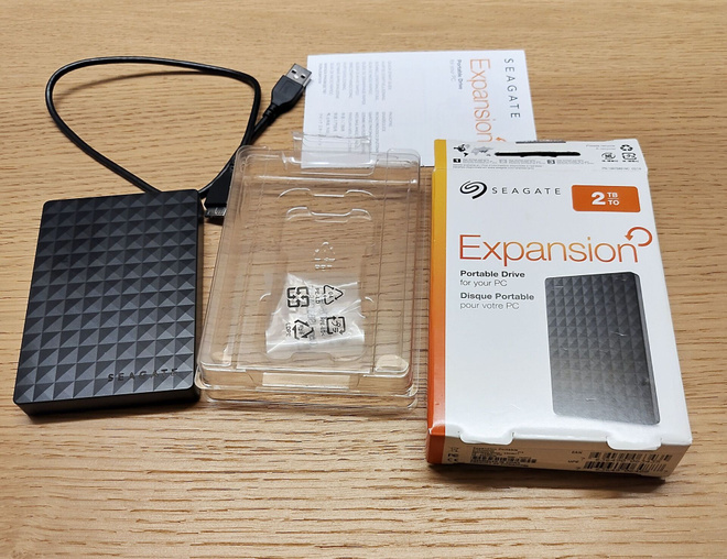 Seagate Expansion 2 TB 3,5" HDD USB 3