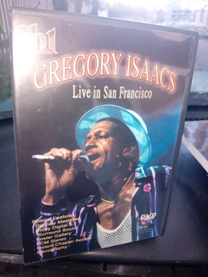 DVD Gregory Isaacs Live in San Francisco  ( SIS POSTIKULU  )