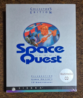 Space Quest I - V, CE, big box