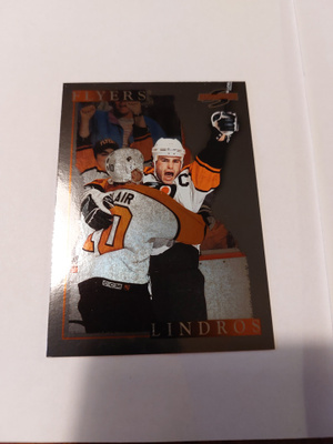 1995-96 Score Black Ice #150 Eric Lindros