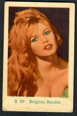 Keräilykuva - Brigitte Bardot B 89