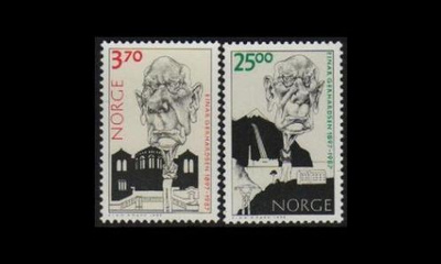 Norja 1259-60 ** Einar Gerhardsen 100v (1997)