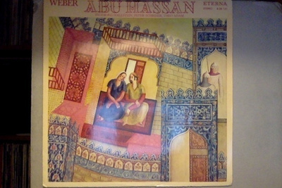ABU HASSAN :: WEBER / HALLSTEIN,SCHREIER,ADAM :: VINYYLI  LP