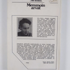 Aira Brink : Memmoin arvat - pikkukuva 2
