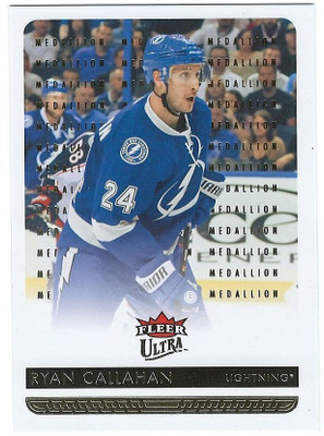 14-15 Fleer Ultra Gold Medallion #176 Ryan Callahan