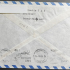 Lentopostikirje Hollantiin 1960, jatkolähetetty Turkkiin - pikkukuva 2