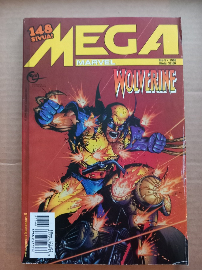 Mega Marvel 5/1999 Wolverine