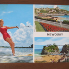 Newquay, England 1970-luku kaksi sommitelmakorttia - pikkukuva 3