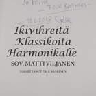 Matti Viljanen : Ikivihreitä klassikoita harmonikalle (si... - pikkukuva 3