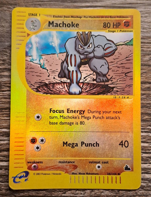 Machoke skyridge reverse holo!