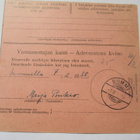 1938 Vapaakirjeen postiennakko os Nummi - pikkukuva 2