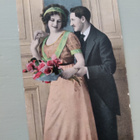 Vanha postikortti romantiikka - pikkukuva 3