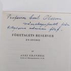 Axel Grandell : Företagets reserver : en studie (tekijän ... - pikkukuva 3