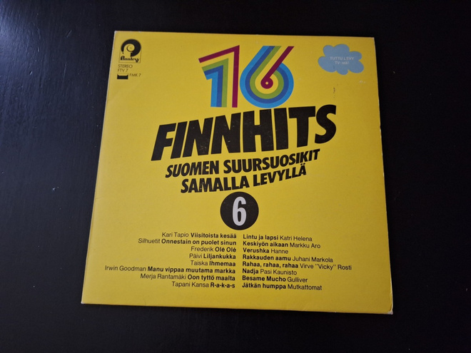 FINNHITS 6 . LP ( Irwin, Tapani Kansa, Frederik ym )
