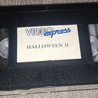 Halloween II VHS-video Express Fix big box - pikkukuva 4