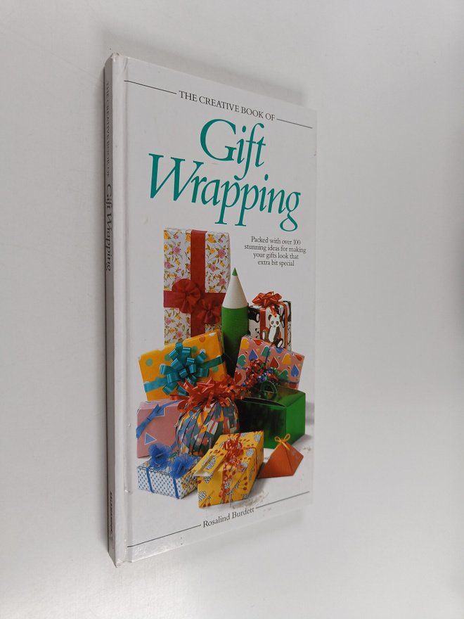 Rosalind Burdett : The creative book of gift wrapping