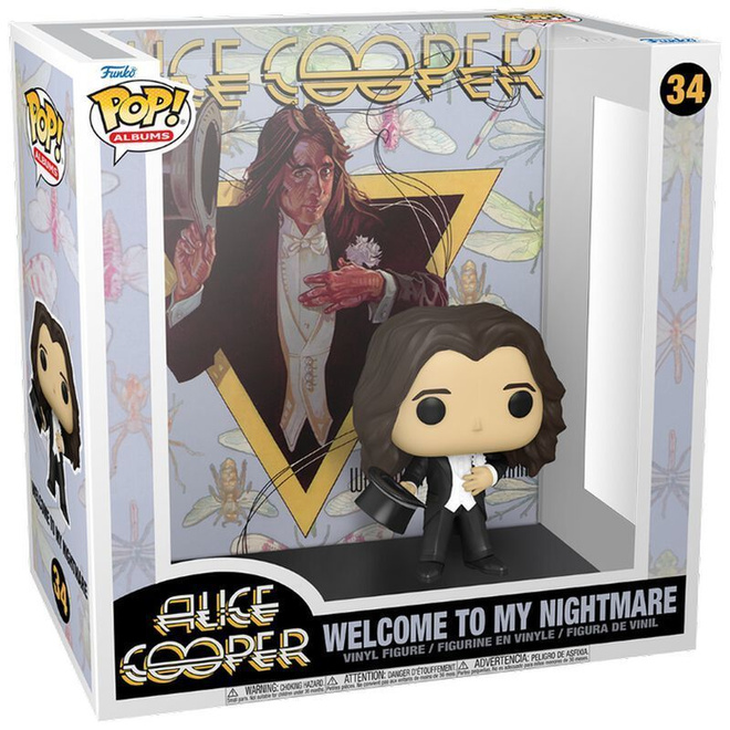 POP ALBUMS 34 ALICE COOPER	(44 792)	welcome to my nightmare