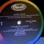APRIL WINE :: ROCK MYSELF TO SLEEP :: VINYYLI 12" 1985 - pikkukuva 2