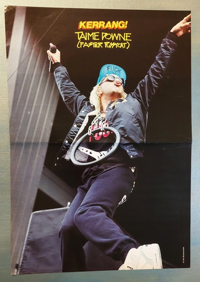Faster Pussycat - Taime / Living Colour : Vanha posteri