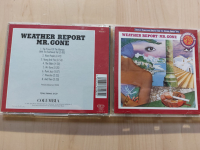 WEATHER REPORT – MR. GONE orig. EU 1991 CD COL 468 208 2